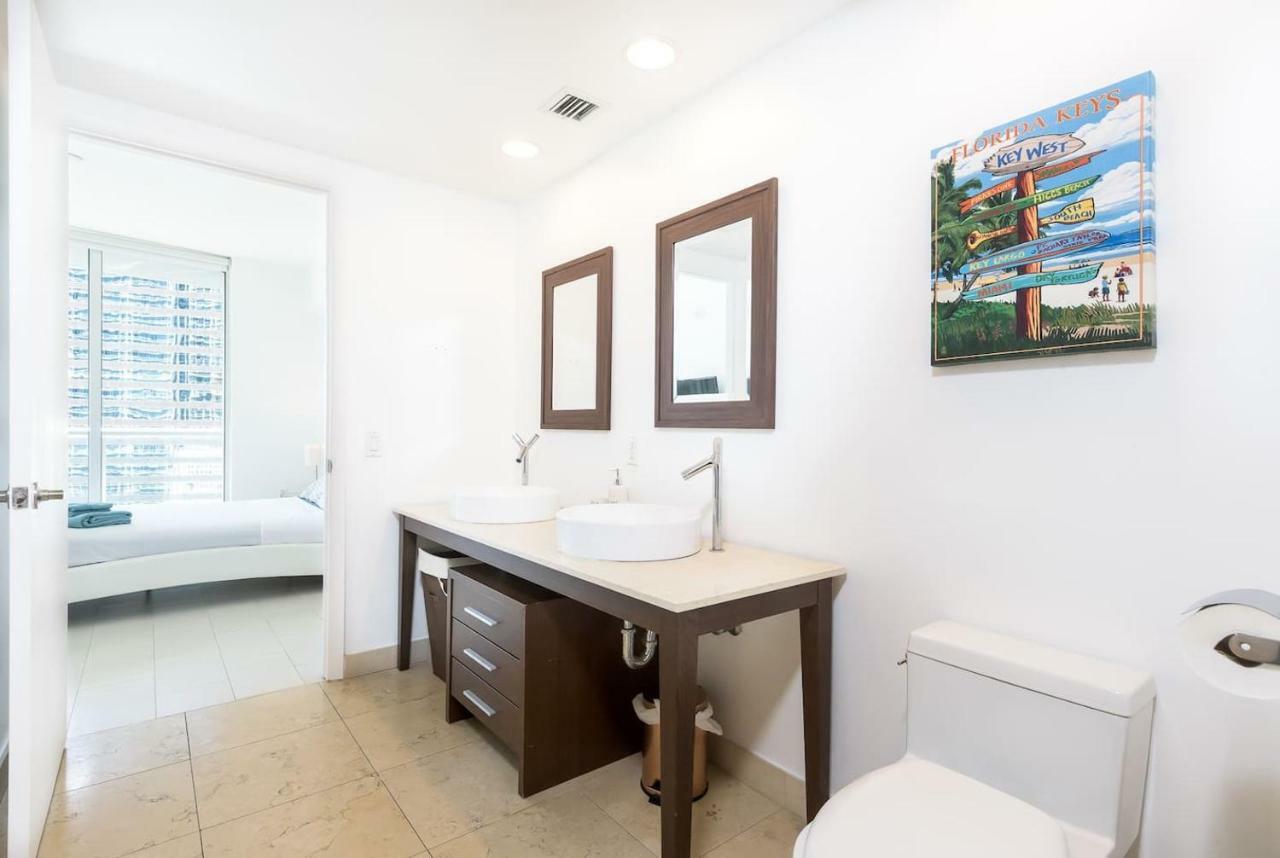 Iconbrickell Waterfront Luxury 2 Bedrooms With Bayview 迈阿密 外观 照片